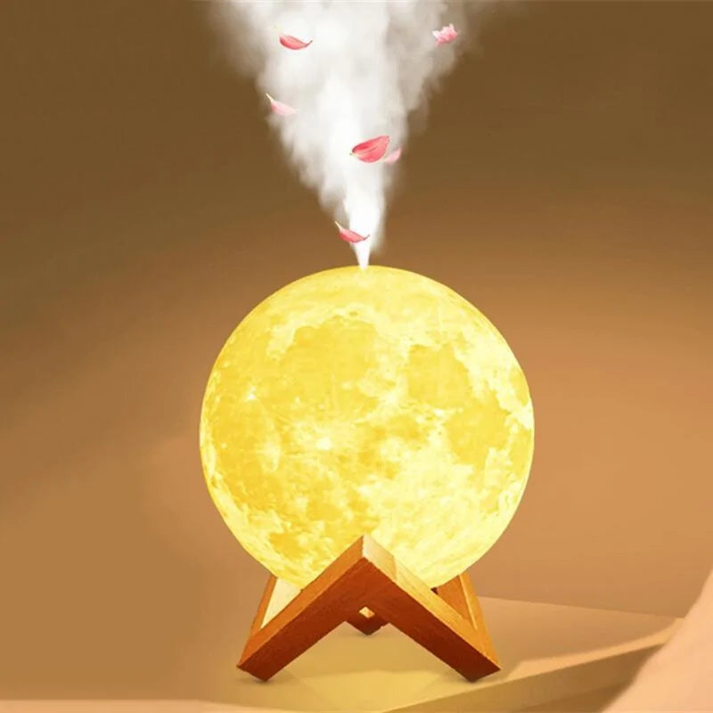 Lámpara De Luna y Difusor de Aroma